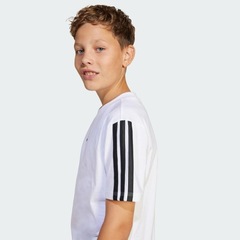 Camiseta adidas 3 Listras - Infantil - Foto 4