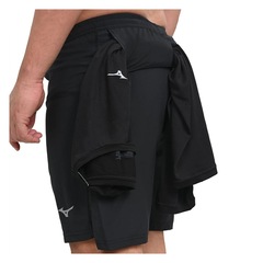 Bermuda Mizuno Focus Util - Masculina - Foto 4