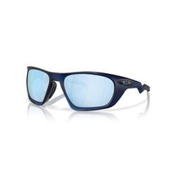 Óculos de Sol Oakley Laterallis Matte Transparent Blue - Unissex - Foto 3