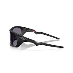 Óculos de Sol Oakley Lateralis Matte Black Ink Prizm - Unissex - Foto 9
