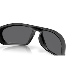 Óculos de Sol Oakley Lateralis Matte Black Polarized - Unissex - Foto 19