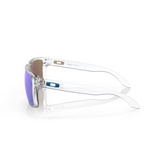 Óculos de Sol Oakley Holbrook XL Clear Sapphire Polarized - Unissex - Foto 16
