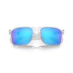 Óculos de Sol Oakley Holbrook XL Clear Sapphire Polarized - Unissex - Foto 18