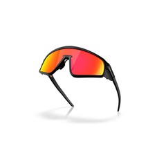 Óculos de Sol Oakley Latch Panel Matte Black Prizm Ruby - Unissex - Foto 4