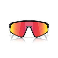 Óculos de Sol Oakley Latch Panel Matte Black Prizm Ruby - Unissex - Foto 9