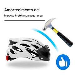 Capacete para Ciclismo Cairbull BH26 - Adulto - Foto 7