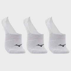 Meia Cano Invisível Mizuno Basic 39 ao 44 - 3 Pares - Masculina - Foto 1