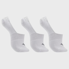 Meia Cano Invisível Mizuno Basic 39 ao 44 - 3 Pares - Masculina - Foto 2