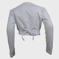 Bolero Ballet Casaquinho Ritmus Transpassado Poliamida - Infantil - Foto 3