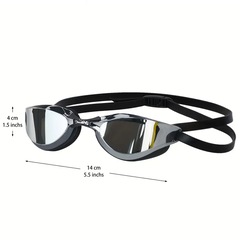 Óculos de Natação Gold Sports Snake Performance 6.0 Lentes Espelhadas High Definition - Adulto - Foto 7