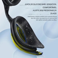 Óculos de Natação Gold Sports Snake Performance 6.0 Lentes Espelhadas High Definition - Adulto - Foto 6