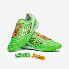 Chuteira Society Umbro Ada Master Class Pro Bump Saint Patrick's - Adulto - Foto 7