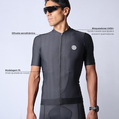 Camisa de Ciclismo Mauro Ribeiro Fiber 2.0 Slim - Masculina - Foto 3