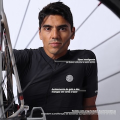 Camisa de Ciclismo Mauro Ribeiro Fiber 2.0 Slim - Masculina - Foto 4