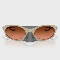 Óculos de Sol Oakley Unissex Plantaris Matte Sand Prizm Brown Gradient - Foto 3