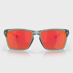 Óculos de Sol Oakley Unissex Sylas Grey Ink Prizm Ruby - Foto 3