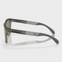 Óculos de Sol Oakley Unissex Frogskins Range Matte Grey Ink Prizm Ruby - Foto 4