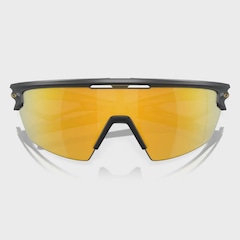 Óculos de Sol Oakley Unissex Sphaera Matte Carbon Prizm 24k Polarized - Foto 5
