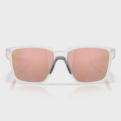 Óculos de Sol Oakley Unissex Actuator SQ Matte Clear Prizm Rose Gold Polarized - Foto 3
