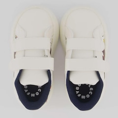 Tênis adidas Grand Court 2.0 CF Printed - Infantil - Foto 4