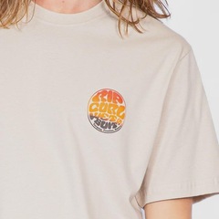 Camiseta Rip Curl Wettie Icon Gradient Vintage - Masculina - Foto 3