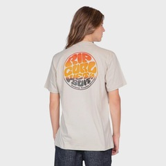 Camiseta Rip Curl Wettie Icon Gradient Vintage - Masculina - Foto 4