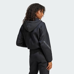 Blusão adidas Capuz Z.N.E. Fullzip - Feminino - Foto 3