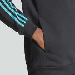 Blusão adidas Capuz Zíper Mercedes AMG Petronas Fórmula 1 Team DNA - Masculino - Foto 8