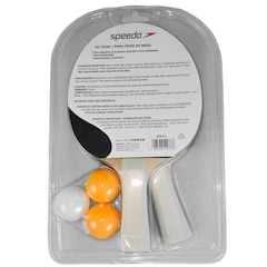 Kit Tênis De Mesa Speedo Star 1 - 2 Raquetes e 3 Bolas - Foto 8