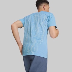 Camisa Manchester City 2025 Puma Pré-Jogo - Masculina - Foto 4