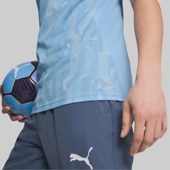 Camisa Manchester City 2025 Puma Pré-Jogo - Masculina - Foto 5