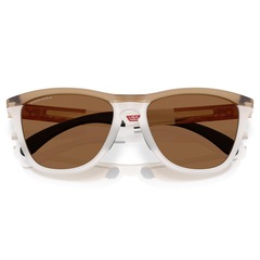Óculos de Sol Oakley Unissex Frogskins Range Matte Sepia 2055 - Foto 7