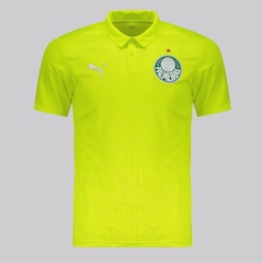 Camisa Polo do Palmeiras 2025 Puma Treino - Masculina - Foto 1