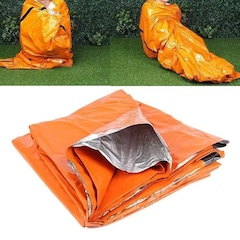 Saco de Dormir Gold Sports Portátil à Prova D'água Sobrevivência com Apito - Foto 8