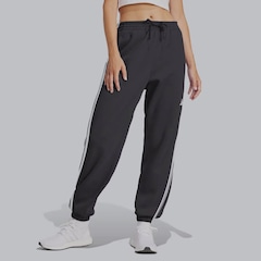 Calça adidas French Terry Cuffed 3S - Feminina - Foto 2