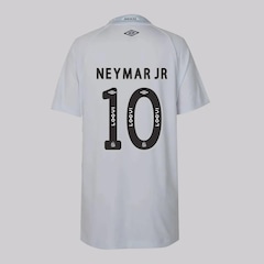 Camisa do Santos Umbro I 2025 10 Neymar Jr - Infantil - Foto 1