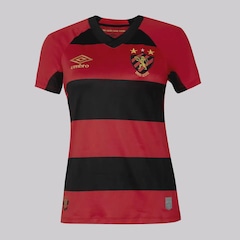Camisa do Sport Recife Umbro I 2025 - Feminina - Foto 1
