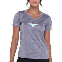Camiseta Mizuno Spark Big Logo - Feminina - Foto 1