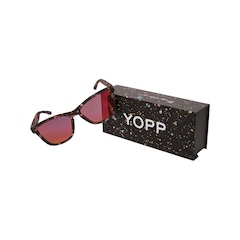 Óculos de Sol Yopp Unissex Polarizado Uv400 Grafite Respingo - Foto 3