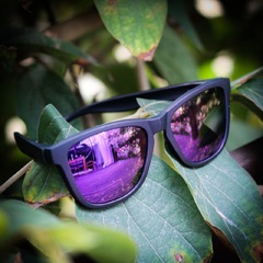 Óculos de Sol Yopp Unissex Esportivo Polarizado Uv400 Camaleão Roxo - Foto 3