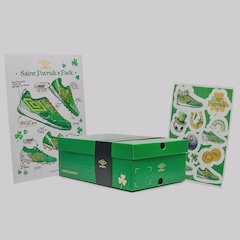 Chuteira de Futsal Umbro Pro 5 Bump GL Saint Patrick's - Adulto - Foto 9