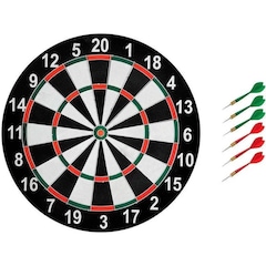 Jogo de Dardos Dupla Face 12 Polegadas com 6 Peças - Fort - Foto 1
