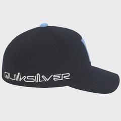Boné Quiksilver Emb Square Navy - Adulto - Foto 6