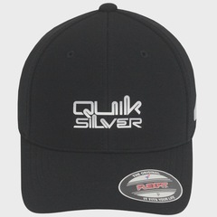 Boné Quiksilver Broken Type Black - Adulto - Foto 2