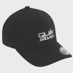 Boné Quiksilver Broken Type Black - Adulto - Foto 3