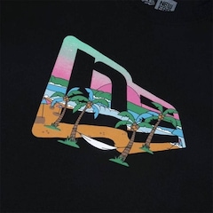 Camiseta New Era Big Flag Beach - Infantil - Foto 3