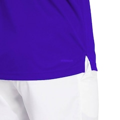 Camiseta Polo adidas Club 3 Stripes - Masculina - Foto 4