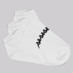 Kit Meia Sapatilha Kappa 6 Pares Cano Baixo - Tamanho 38 - 43 - Adulto - Foto 2