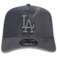 Boné Aba Curva New Era 9FORTY A-Frame Los Angeles Dodgers MLB - Snapback - Adulto - Foto 2