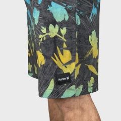 Bermuda Hurley Phantom Classic Flowers 18' - Masculina - Foto 2